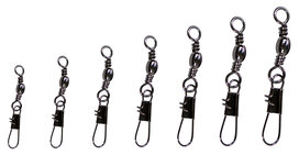 Barrel Swivel Interlock Snap per 10 stuks